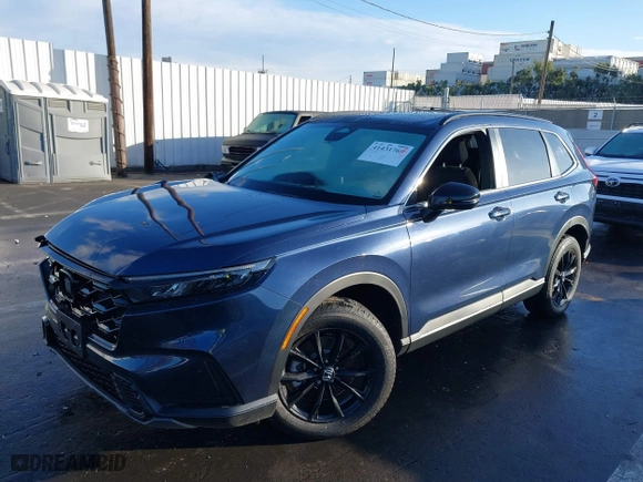 2024 Honda CR-V Hybrid Sport with VIN 7FARS6H58RE012775, listed as a IAAI auction lot 41431769 with 16,655 mi miles. Bid and sale history available at carsss.com. Image 17.