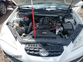 2010 Hyundai Genesis Coupe with VIN KMHHT6KD3AU033898, listed as a IAAI auction lot 42539696 with 209,175 mi miles and . Bid and sale history available at DreamBid. Image 10.