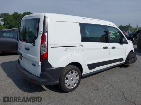 2023 Ford Transit Connect XL with VIN NM0LS7S28P1571137, listed as a IAAI auction lot 42256132 with 33,762 mi miles and . Bid and sale history available at DreamBid. Image 4.