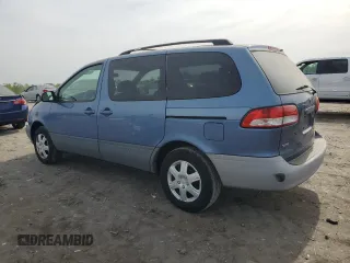 2002 Toyota Sienna LE with VIN 4T3ZF13C52U500896, listed as a Copart auction lot 53471125 with 223,003 mi miles and Salvage Title. Bid and sale history available at carsss.com. Image 2.
