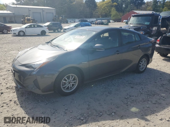2016 Toyota Prius Two with VIN JTDKBRFU3G3011729, listed as a Copart auction lot 55292675 with 51,929 mi miles and Salvage Title. Bid and sale history available at DreamBid. Image 1.