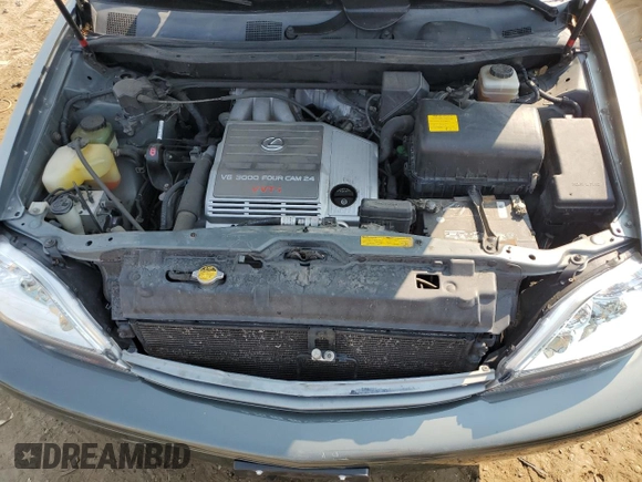 2002 Lexus RX 300 with VIN JTJHF10U220272060, listed as a Copart auction lot 69142344 with 204,264 mi miles and Salvage Title. Bid and sale history available at carsss.com. Image 13.