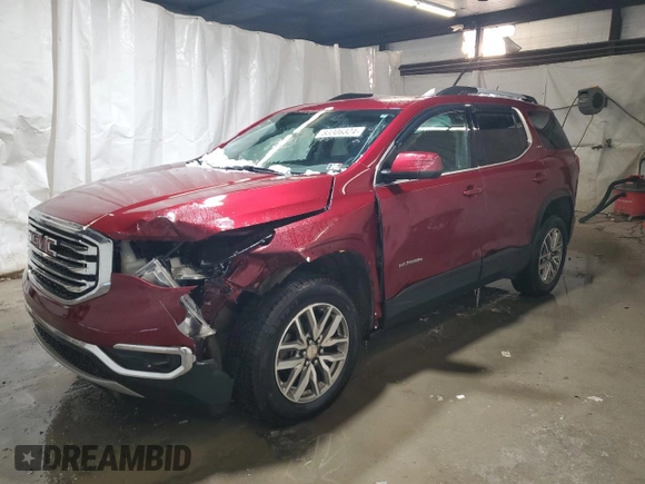 2018 GMC Acadia SLE with VIN 1GKKNSLA4JZ236694, listed as a Copart auction lot 83306324 with 93,453 mi miles and Salvage Title. Bid and sale history available at DreamBid. Image 1.