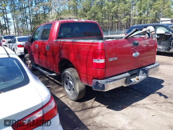 2007 Ford F-150 XLT with VIN 1FTRW14W47FB28677, listed as a IAAI auction lot 41880700 with 334,505 mi miles and . Bid and sale history available at DreamBid. Image 3.