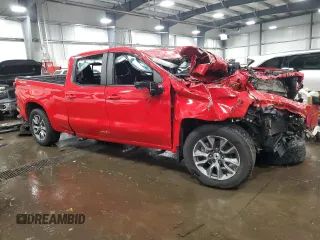 2021 Chevrolet Silverado 1500 RST with VIN 1GCUYEET1MZ132633, listed as a Copart auction lot 42804675 with 0 mi miles and Non Repairable. Bid and sale history available at carsss.com. Image 4.