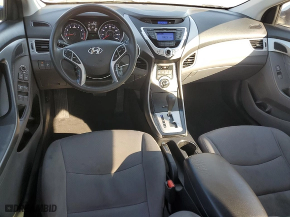 2012 Hyundai Elantra GLS PZEV with VIN 5NPDH4AE4CH127224, listed as a Copart auction lot 42142505 with 149,799 mi miles and Salvage Title. Bid and sale history available at carsss.com. Image 8.