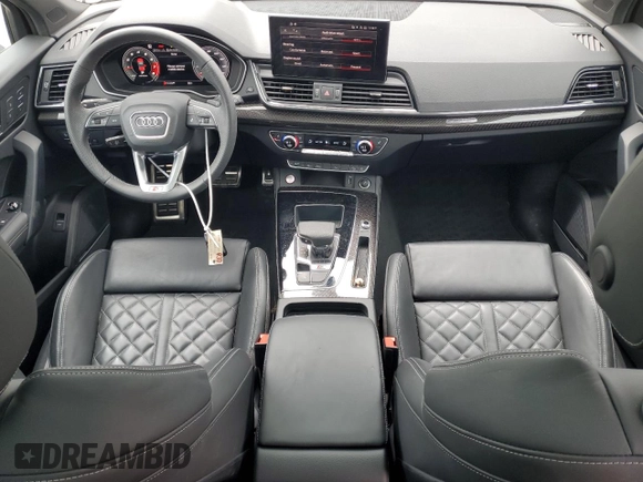 2023 Audi SQ5 Premium Plus with VIN WA1B4AFY4P2165851, listed as a Copart auction lot 50866934 with 20,514 mi miles and . Bid and sale history available at DreamBid. Image 8.