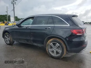 2020 Mercedes-Benz GLC 300 with VIN WDC0G8DB6LF726012, listed as a Copart auction lot 61417835 with 37,688 mi miles and Salvage title. Bid and sale history available at DreamBid. Image 2.