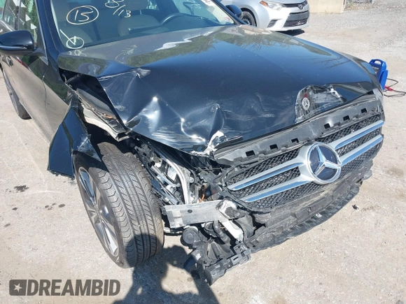 2020 Mercedes-Benz C 300 with VIN WDDWF8EB2LR527142, listed as a IAAI auction lot 40095907 with 52,082 mi miles and . Bid and sale history available at DreamBid. Image 6.