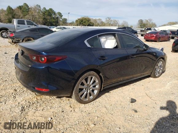 2023 Mazda 3 S Select with VIN 3MZBPABM3PM354240, listed as a Copart auction lot 49099215 with 37,930 mi miles and Salvage Title. Bid and sale history available at DreamBid. Image 3.