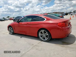 2016 BMW 4 Series 435i with VIN WBA3R1C56GK529285, listed as a Copart auction lot 55861365 with 74,441 mi miles and Salvage title. Bid and sale history available at DreamBid. Image 2.