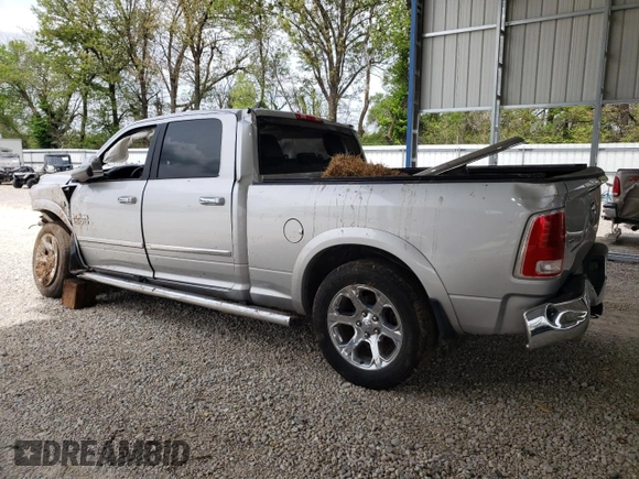 2017 Ram 1500 Laramie with VIN 1C6RR7VT9HS734233, listed as a Copart auction lot 54511735 with 143,922 mi miles and Salvage title. Bid and sale history available at DreamBid. Image 2.