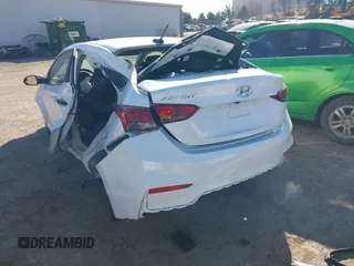 2019 Hyundai Accent SE with VIN 3KPC24A39KE044841, listed as a IAAI auction lot 41262578 with 78,272 mi miles. Bid and sale history available at carsss.com. Image 3.