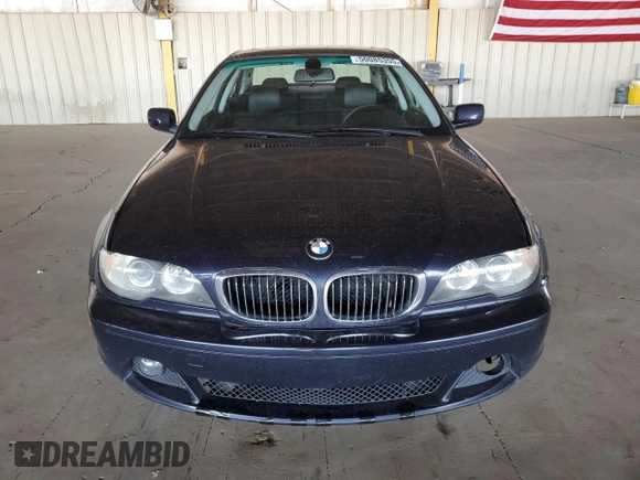 2004 BMW 3 Series 330Ci with VIN WBABD534X4PL12488, listed as a Copart auction lot 50085355 with 124,114 mi miles and Salvage Title. Bid and sale history available at carsss.com. Image 5.