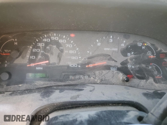 2004 Ford F-250 XL with VIN 1FTNF20L94EA54075, listed as a Copart auction lot 56751955 with 303,008 mi miles and Salvage title. Bid and sale history available at DreamBid. Image 9.
