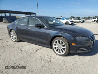 2016 Audi A7 3.0 Premium Plus with VIN WAUWGAFC3GN113139, listed as a Copart auction lot 47787875 with 45,010 mi miles and Salvage Title. Bid and sale history available at carsss.com. Image 4.