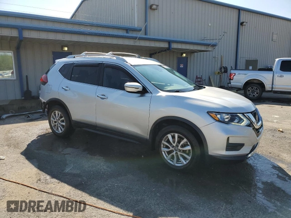 2019 Nissan Rogue SV with VIN 5N1AT2MT0KC842328, listed as a Copart auction lot 52684655 with 164,986 mi miles and Salvage Title. Bid and sale history available at DreamBid. Image 4.