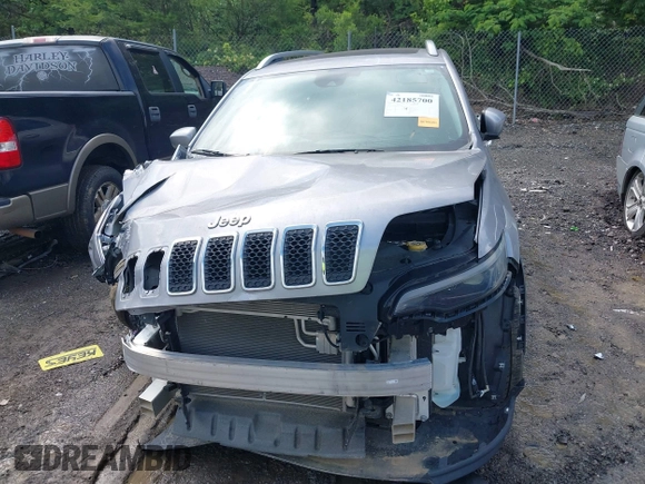 2021 Jeep Cherokee Limited with VIN 1C4PJMDX3MD181300, listed as a IAAI auction lot 42185700 with 62,146 mi miles and . Bid and sale history available at DreamBid. Image 11.