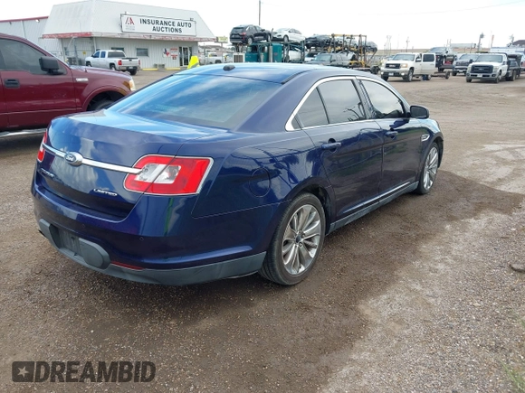 2011 Ford Taurus Limited with VIN 1FAHP2FWXBG124847, listed as a IAAI auction lot 42677633 with 273,950 mi miles and . Bid and sale history available at DreamBid. Image 4.