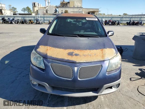 2005 Pontiac Vibe with VIN 5Y2SL66845Z466260, listed as a Copart auction lot 80899344 with 104,168 mi miles and Clean Title. Bid and sale history available at carsss.com. Image 5.