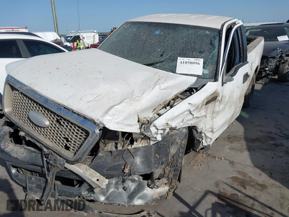2006 Ford F-150 XL with VIN 1FTRF12W76KD28445, listed as a IAAI auction lot 41858096 with 125,727 mi miles and . Bid and sale history available at DreamBid. Image 6.