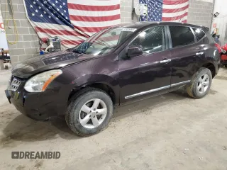 2013 Nissan Rogue S with VIN JN8AS5MV7DW149725, listed as a Copart auction lot 51955665 with 126,479 mi miles and Salvage Title. Bid and sale history available at DreamBid. Image 1.