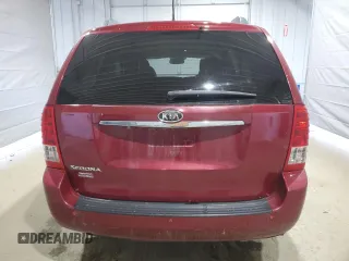 2012 Kia Sedona LX with VIN KNDMG4C78C6503600, listed as a Copart auction lot 49525555 with 241,476 mi miles and Clean Title. Bid and sale history available at carsss.com. Image 6.