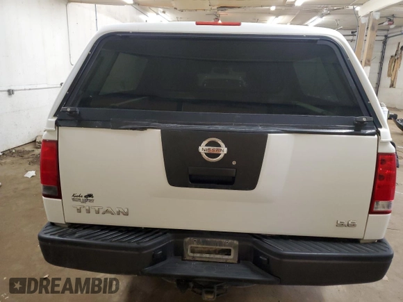 2008 Nissan Titan XE with VIN 1N6BA06C88N303076, listed as a Copart auction lot 59572905 with 163,830 mi miles and Salvage title. Bid and sale history available at DreamBid. Image 6.