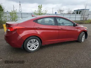 2013 Hyundai Elantra GLS with VIN 5NPDH4AE2DH332316, listed as a Copart auction lot 54686925 with 87,363 mi miles and Salvage title. Bid and sale history available at DreamBid. Image 3.