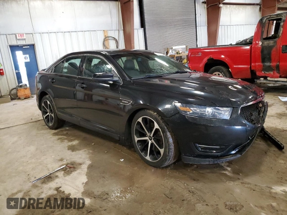 2015 Ford Taurus SHO with VIN 1FAHP2KT8FG156875, listed as a Copart auction lot 49817945 with 105,508 mi miles and Clean Title. Bid and sale history available at DreamBid. Image 4.