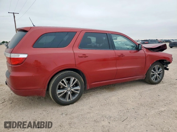 2011 Dodge Durango R/T with VIN 1D4SD6GT4BC535269, listed as a Copart auction lot 58329705 with 122,961 mi miles and Salvage title. Bid and sale history available at DreamBid. Image 3.