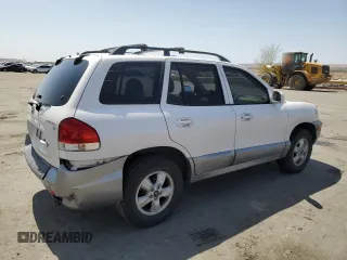 2005 Hyundai Santa Fe GLS with VIN KM8SC13DX5U906172, listed as a Copart auction lot 52000015 with 125,413 mi miles and Salvage Title. Bid and sale history available at carsss.com. Image 3.