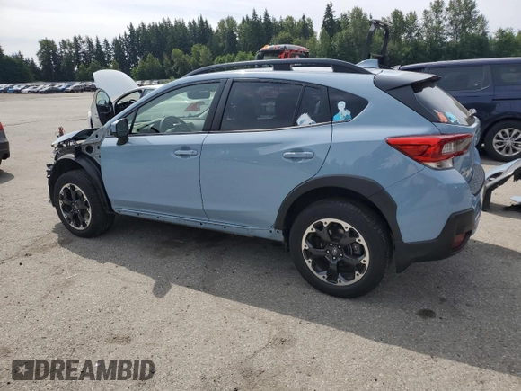 2021 Subaru Crosstrek Premium with VIN JF2GTAPC5MH241346, listed as a Copart auction lot 60843865 with 30,147 mi miles and Salvage title. Bid and sale history available at DreamBid. Image 2.
