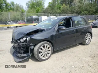 2012 Volkswagen Golf TDI with VIN WVWNM7AJ3CW337869, listed as a Copart auction lot 54296115 with 153,949 mi miles and Salvage title. Bid and sale history available at DreamBid. Image 1.
