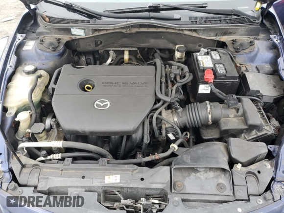 2009 Mazda 6 i Touring with VIN 1YVHP82A095M33556, listed as a Copart auction lot 86422734 with 152,232 mi miles and Salvage Title. Bid and sale history available at carsss.com. Image 12.