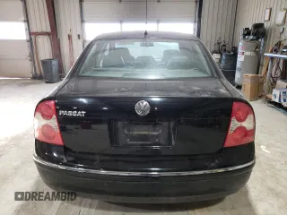 2005 Volkswagen Passat GLS with VIN WVWAD63B05E081309, listed as a Copart auction lot 43903625 with 151,076 mi miles and Salvage title. Bid and sale history available at DreamBid. Image 6.