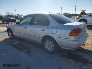 1996 Honda Civic EX with VIN 1HGEJ8644TL027704, listed as a Copart auction lot 88506285 with 296,127 mi miles and Salvage Title. Bid and sale history available at carsss.com. Image 2.
