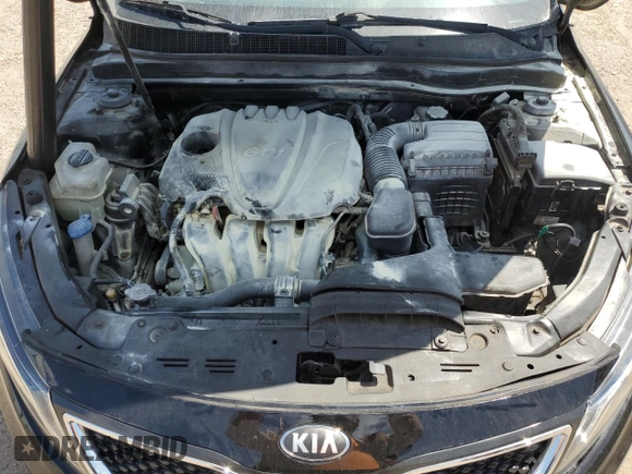 2014 Kia Optima LX with VIN 5XXGM4A73EG316150, listed as a Copart auction lot 55411865 with 239,020 mi miles and Salvage title. Bid and sale history available at DreamBid. Image 11.
