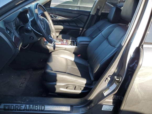 2018 Infiniti Q70 Luxe with VIN JN1BY1AR4JM220498, listed as a Copart auction lot 42338465 with 125,727 mi miles and Salvage title. Bid and sale history available at DreamBid. Image 7.