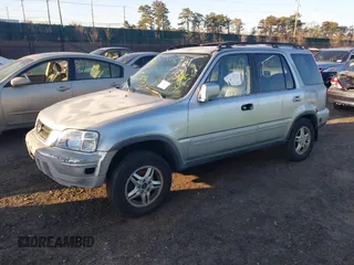 2001 Honda CR-V SE with VIN JHLRD18791S018055, listed as a IAAI auction lot 41766511 with 999,999 mi miles. Bid and sale history available at carsss.com. Image 2.