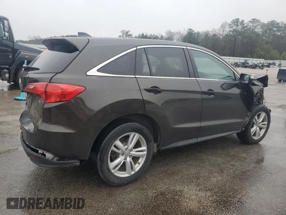 2014 Acura RDX Tech Pkg with VIN 5J8TB3H53EL008531, listed as a Copart auction lot 48580315 with 94,179 mi miles and Salvage Title. Bid and sale history available at carsss.com. Image 3.