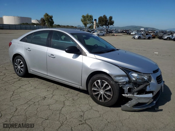 2016 Chevrolet Cruze Limited LS with VIN 1G1PC5SH6G7131837, listed as a Copart auction lot 46825435 with 99,506 mi miles and Salvage Title. Bid and sale history available at carsss.com. Image 4.