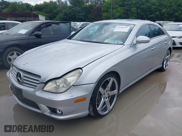 2006 Mercedes-Benz CLS 500 with VIN WDDDJ75X66A049015, listed as a IAAI auction lot 42240197 with 152,984 mi miles and . Bid and sale history available at DreamBid. Image 2.