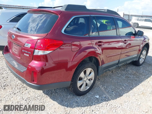 2012 Subaru Outback 2.5i with VIN 4S4BRBAC8C1207409, listed as a IAAI auction lot 42654740 with 192,752 mi miles and . Bid and sale history available at DreamBid. Image 4.