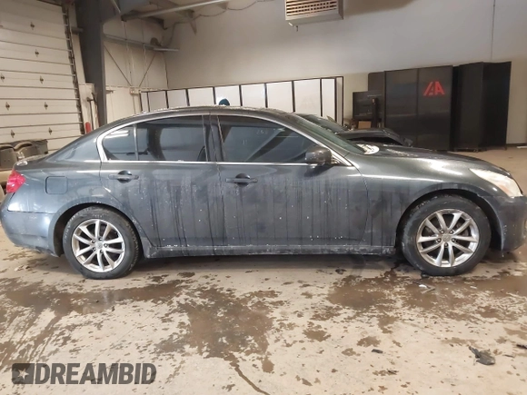 2008 Infiniti G35 Sedan x with VIN JNKBV61F28M255154, listed as a IAAI auction lot 41593045 with 243,554 mi miles. Bid and sale history available at carsss.com. Image 13.