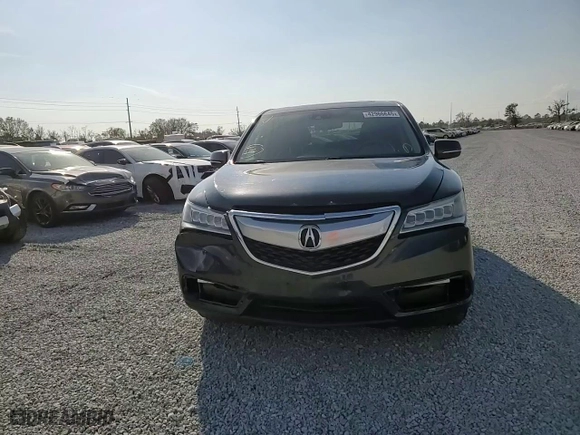 2015 Acura MDX Tech Pkg with VIN 5FRYD3H45FB003243, listed as a Copart auction lot 42966645 with 117,961 mi miles and Salvage Title. Bid and sale history available at carsss.com. Image 12.