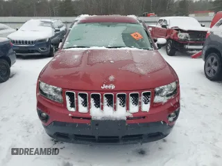 2017 Jeep Compass 75th Anniversary Edition with VIN 1C4NJDBB0HD106462, listed as a Copart auction lot 43622235 with 117,583 mi miles and Salvage Title. Bid and sale history available at carsss.com. Image 5.