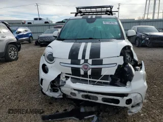2014 FIAT 500L Trekking with VIN ZFBCFADHXEZ010932, listed as a Copart auction lot 87758755 with Not Provided miles and Salvage Title. Bid and sale history available at carsss.com. Image 5.
