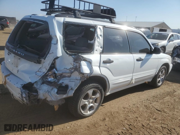 2003 Subaru Forester XS with VIN JF1SG65693H736595, listed as a Copart auction lot 69282034 with 102,253 mi miles and Salvage Title. Bid and sale history available at carsss.com. Image 3.