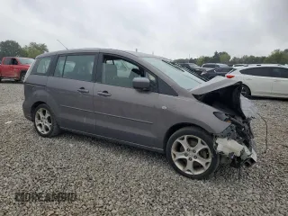 2009 Mazda 5 Touring with VIN JM1CR293990351367, listed as a Copart auction lot 72117034 with Not Provided miles and Salvage Title. Bid and sale history available at DreamBid. Image 4.